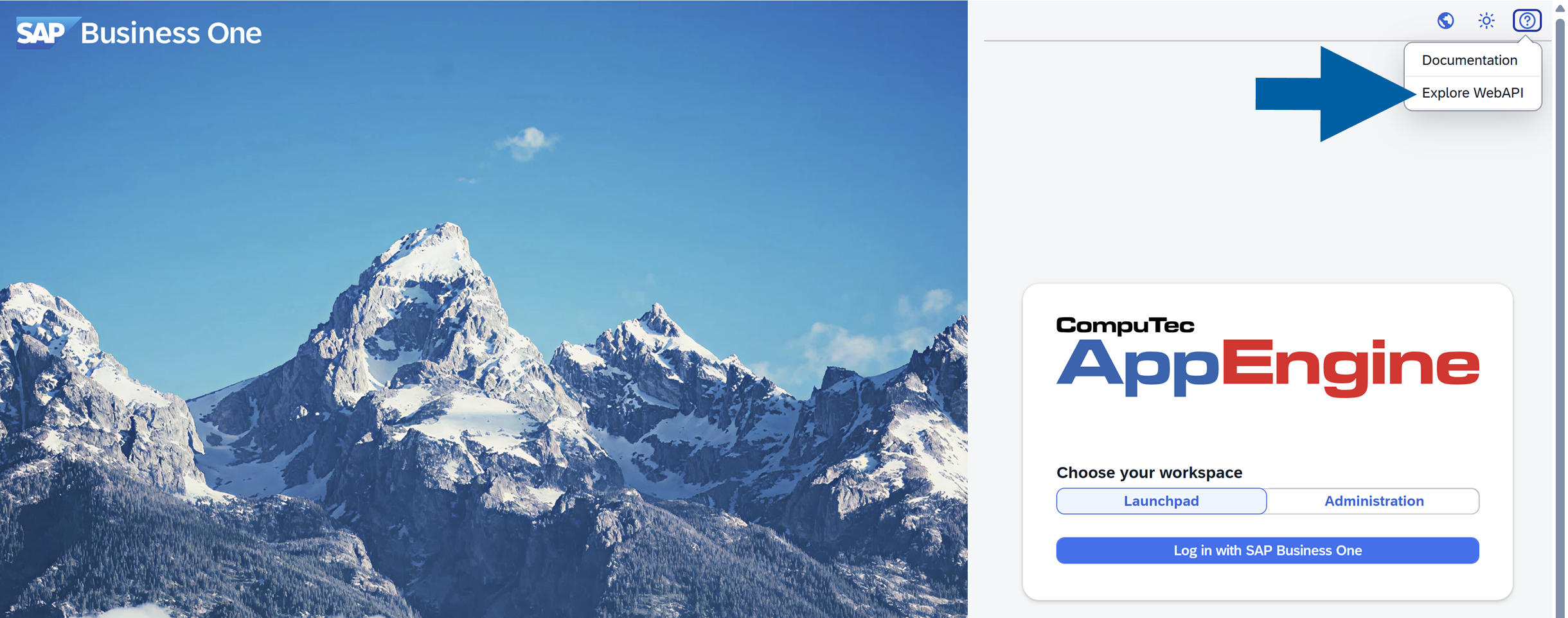 screen showing clicking on the go to source manager button