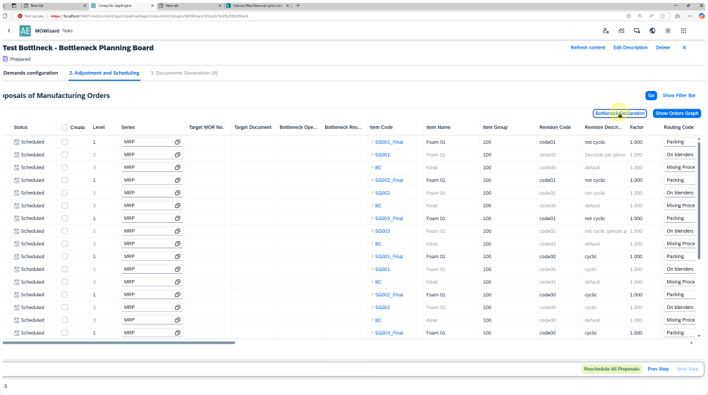 Bottleneck Declaration