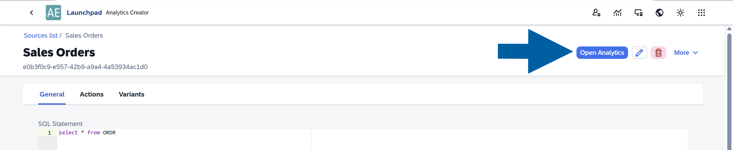 screen showing clicking on the go to source manager button